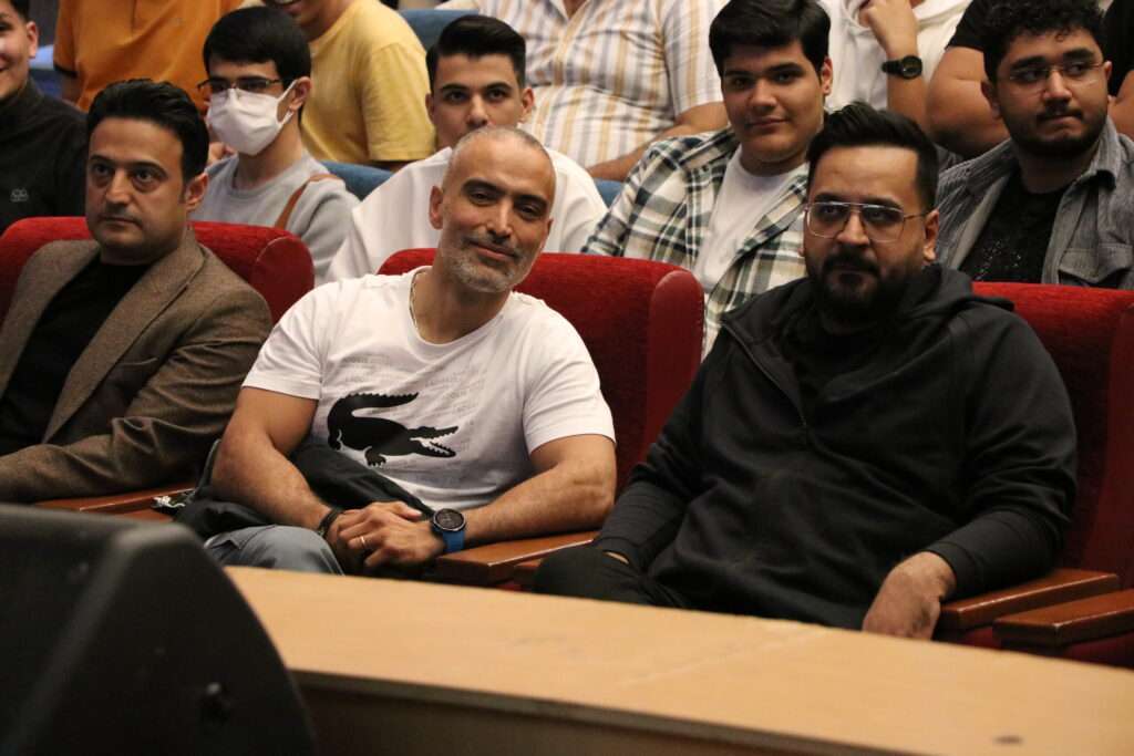 استاد محمد واعظی و استاد آریان حیدری و آقای اکبرزاده همایش 14 مهر